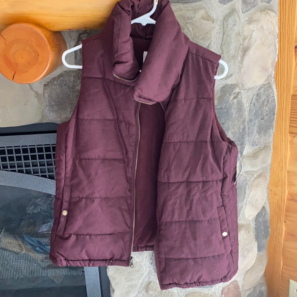 Maroon Vest